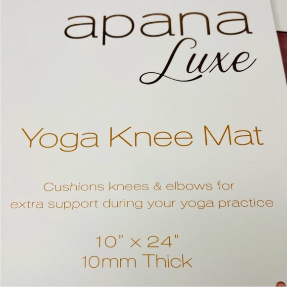 Dark purple Yoga Knee Mat NEW - Picture 2 of 5